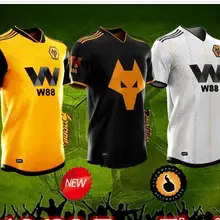 wolverхэмптон, Wanderers NEVES, топ, футболки для футбола, 19, 20, домашняя кавалейру, Невес, Кошта, боли, Диого, J, футбольные футболки