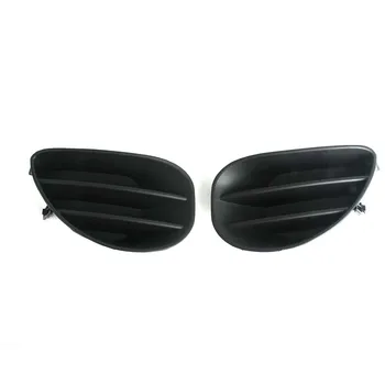 

For Toyota Yaris 2006-2008 without hole Right & Left Side Bumper Fog Light Lamp Cover Grille Grill 2pcs/set 2/3 Doors Hatchback