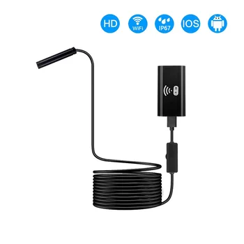 

Mini Ear Endoscope Camera Wireless Video Surveillance Security WiFi Otoscopio Hard Soft Wire USB Android Phones PC Laptop
