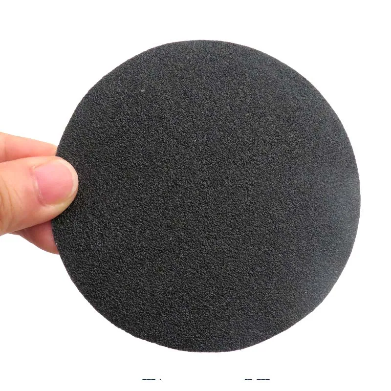 30개 4인치 100MM 방수 사포 훅앤루프 샌딩 디스크 실리콘 카바이드 60에서 10000 그릿 연마 및 그라인딩용