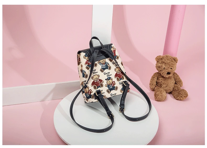 2021 new cute backpack female new Korean version backpack female fashion all-match art bag stylish backpacks for teenage girl