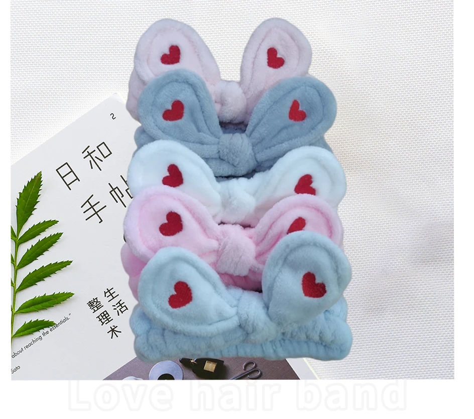 pacifier for baby Special for Washing Face Lugs Makeup Headband Bunny Ears Accessories Hair Clip Bands Women Children Little Girl New Headwear designer baby accessories