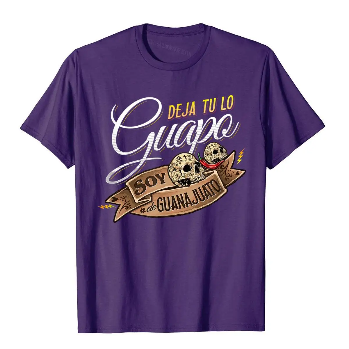 Mens Deja tu lo guapo soy de Guanajuato T-Shirt__B9409purple