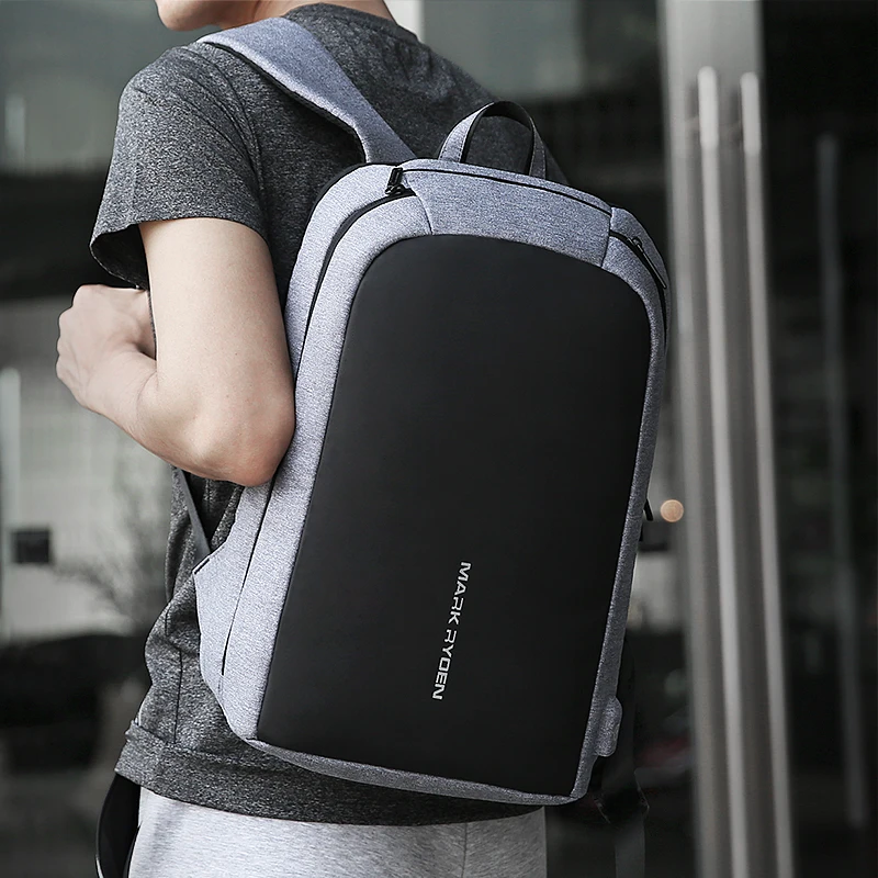 Mark Ryden Men Backpack Multifunction USB Recharging Can Fit 15.6inch Laptop Casual Backpacks For Male