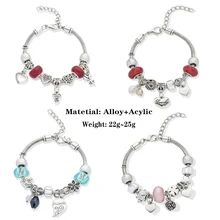 Корейский стиль, браслет для женщин, винтажный ручной работы, высокое качество, сделай сам, акриловый Шарм, регулируемый браслет, regalos para mujer, ювелирное изделие