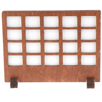 

115*90*33mm Dollhouse Miniature Furniture Accessory Handmade Window Shape