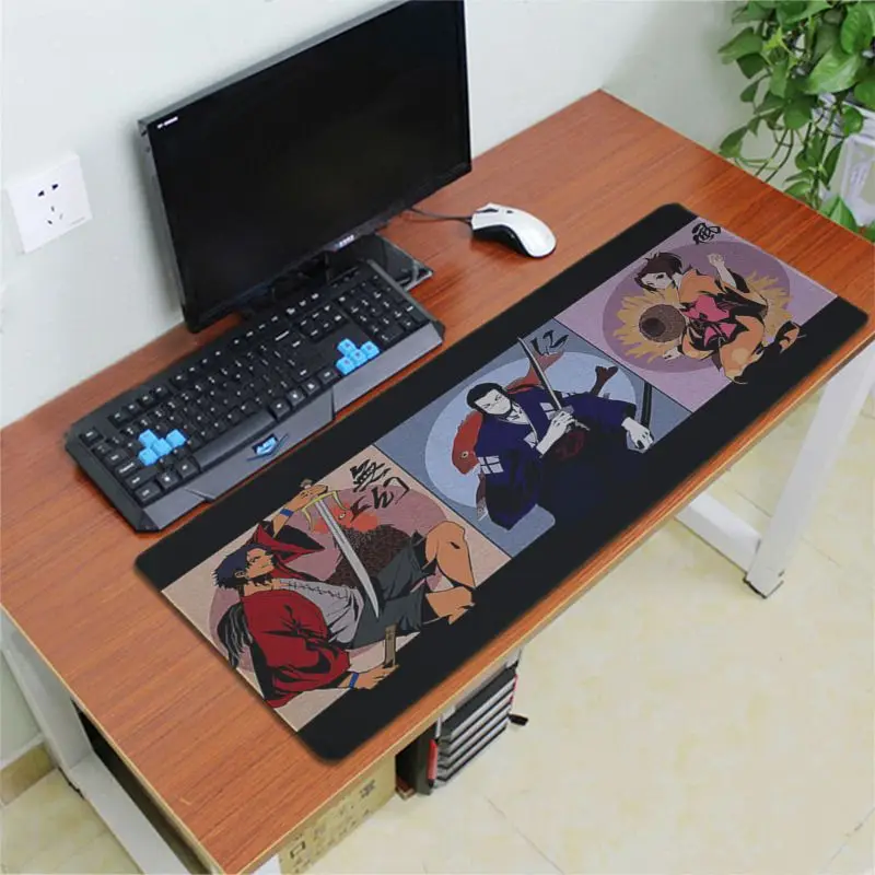 Lock Edge 30x80cm Babaite, высокое качество, аниме, Самурай, шампуло, Япония, аниме, резиновый ПК, компьютерный игровой коврик для мыши,, большой коврик для мыши - Цвет: Lock Edge 30x80cm
