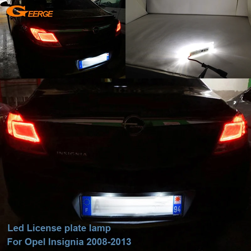 Для Opel Insignia 2008 2009 2010 2011 2012 2013 отличный ультра яркий светодиодный светильник