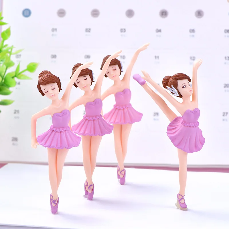 1 шт. балетная Танцующая девочка фигурка 3D модель женской куклы украшение для