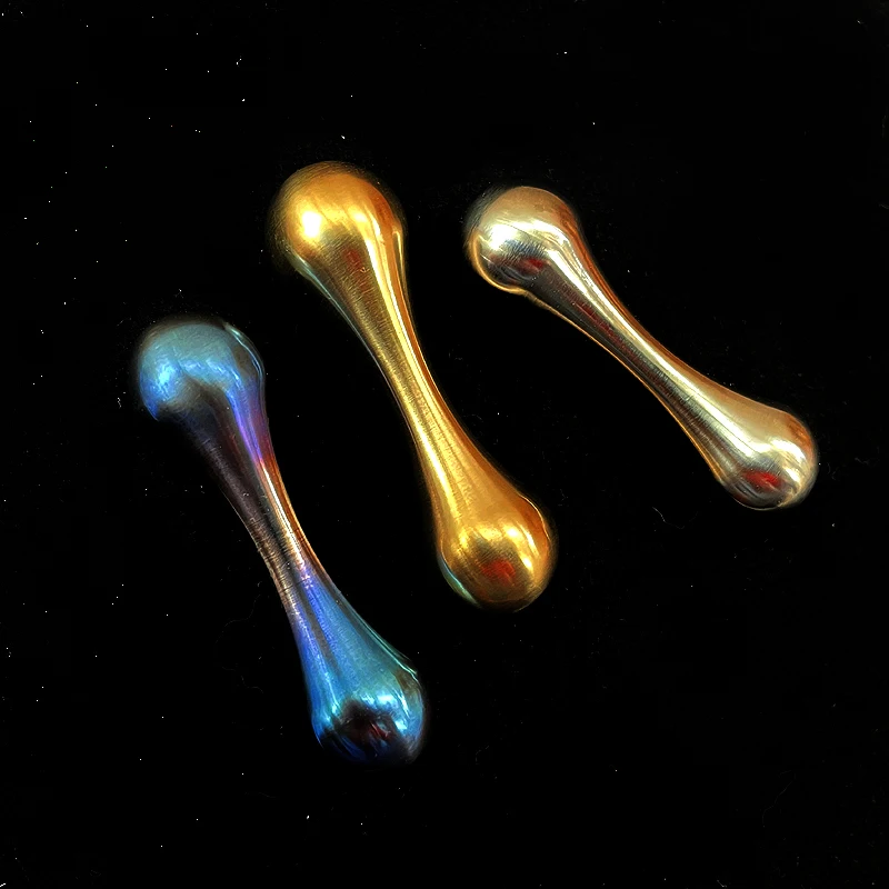 Solid Brass Titanium Alloy EDC Hand Bone Sports Toys Relieves Stress