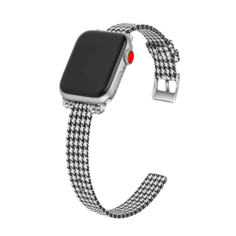Ремешок тканевый для Apple watch band 40 мм 38 44 42 нейлоновый женский браслет наручных