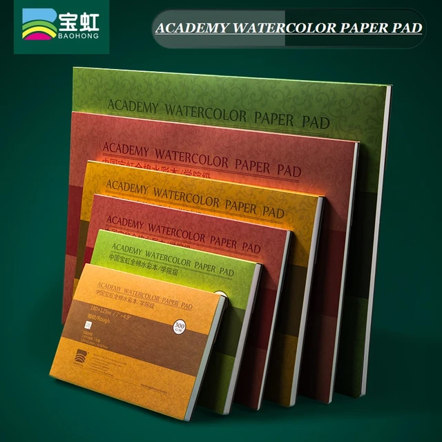 Baohong Watercolor Cotton Paper 300g  Акварельная Бумага - 300g/m2 Cotton  - Aliexpress