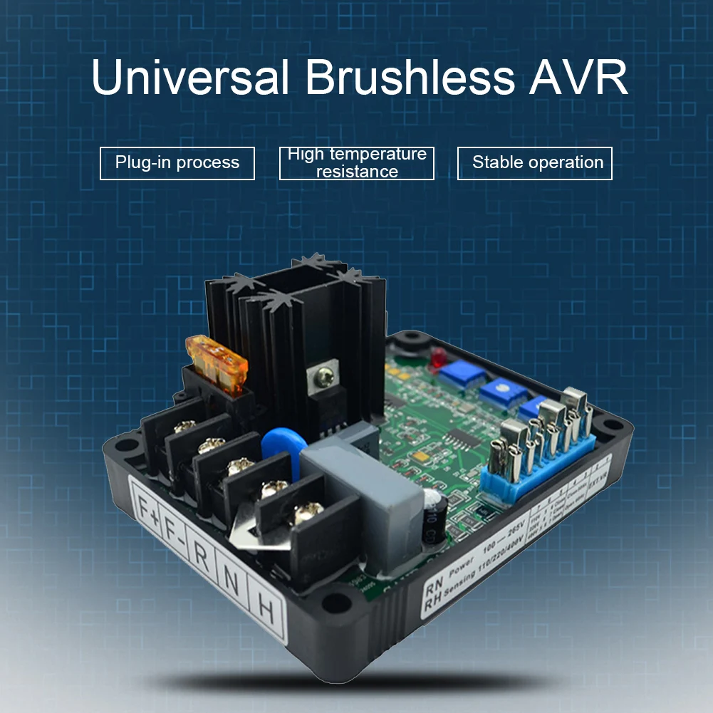 GAVR-8A сменный AVR Генератор части автоматический регулятор напряжения модуль защиты частоты независимый портативный бесщеточный