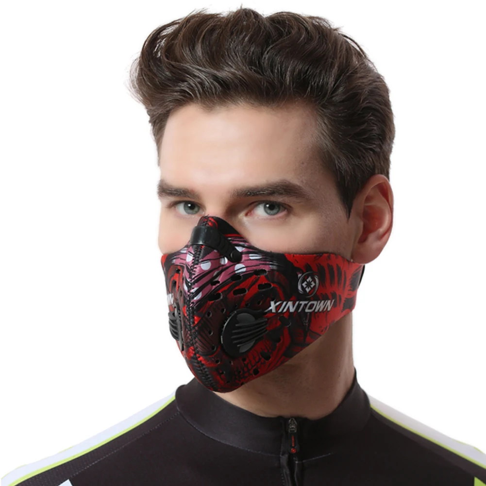 

Dustproof and Haze PM2.5 Masks SafetyProtection Breathable Masks Fashion Creative Activated Carbon Filter Masks