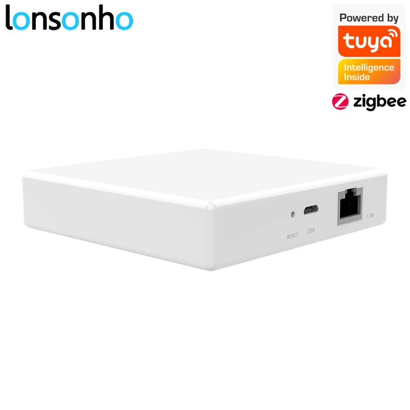 Lonsonho Tuya Smart Life Zigbee Hub совместимый с переключателем Zigbee|Управление умным домом| |