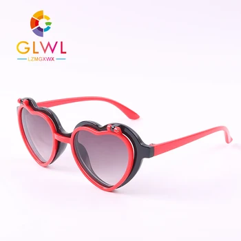 

Heart Shape Sunglasses Baby Kids Sun Glasses Boys Girls Lovely Eyeglasses Fashion New Design Infant Eyeglasses Gifts For Toddler