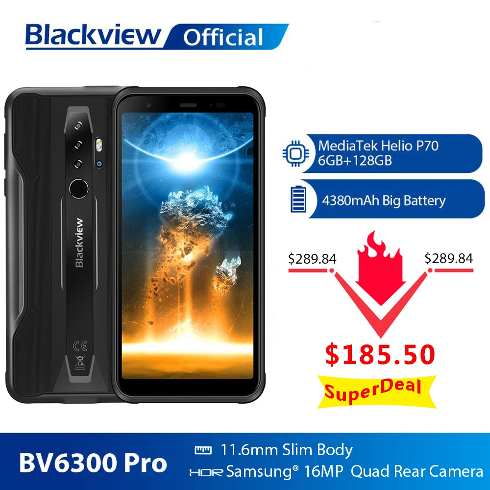 Blackview Bv6300 Pro Helio P70 6gb 128gb Smartphone 4380mah Android 10 Mobile Phone Quad Camere Nfc Ip68 Waterproof Rugged Phone Cellphones Aliexpress