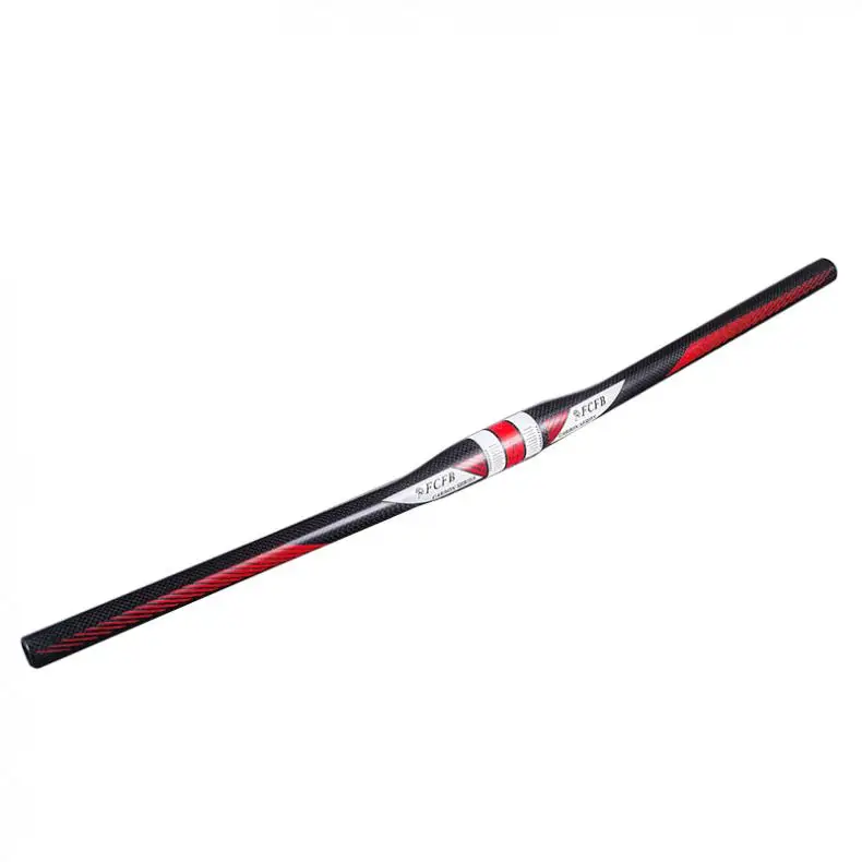 FCFB 3K Glassy T800 углеродное волокно руль для MTB велосипедов