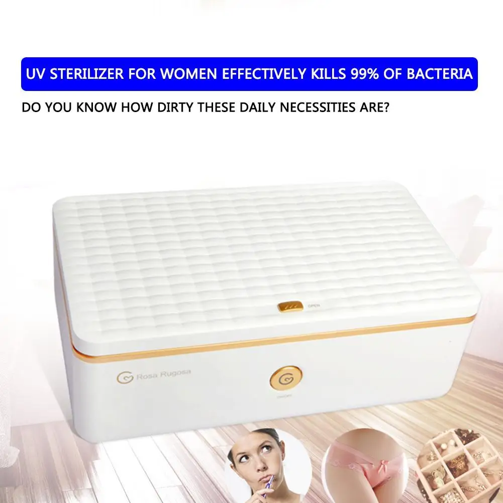 

Smart LED UV Sterilizer Box Personal Care Tools UV Disinfection Box Cleaning Device Nails Accessoires Comestics Makeup Brush
