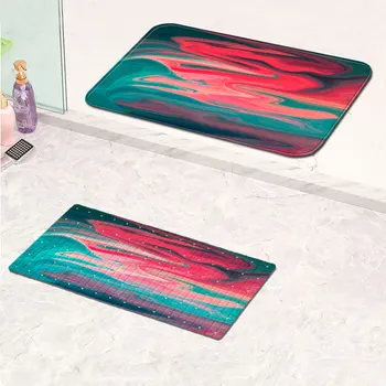 

Marble Texture Non-slip Carpet Bath Mat Floor Mat Foot Mat PVC Non-slip Mat