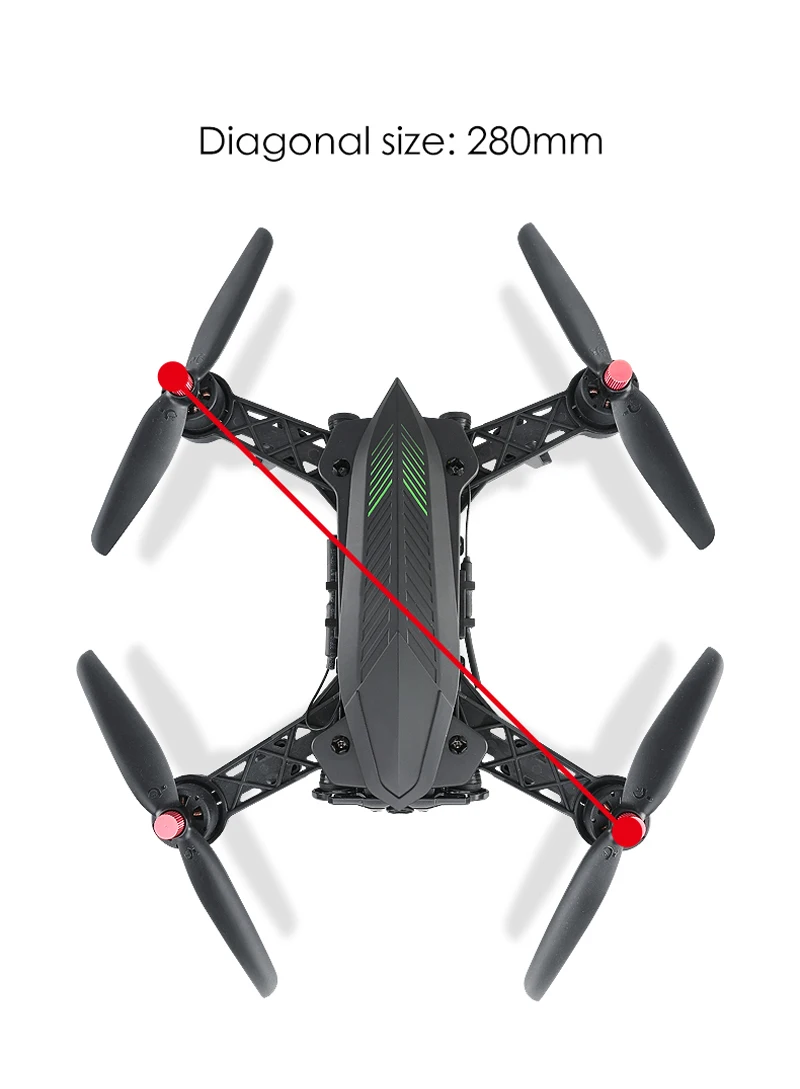 MJX B6 Bugs 6 2,4G RC гоночный Дрон 2204 KV бесщеточные двигатели 6 Axis Gyro высокая скорость RTF RC Квадрокоптер угол/Acro режим