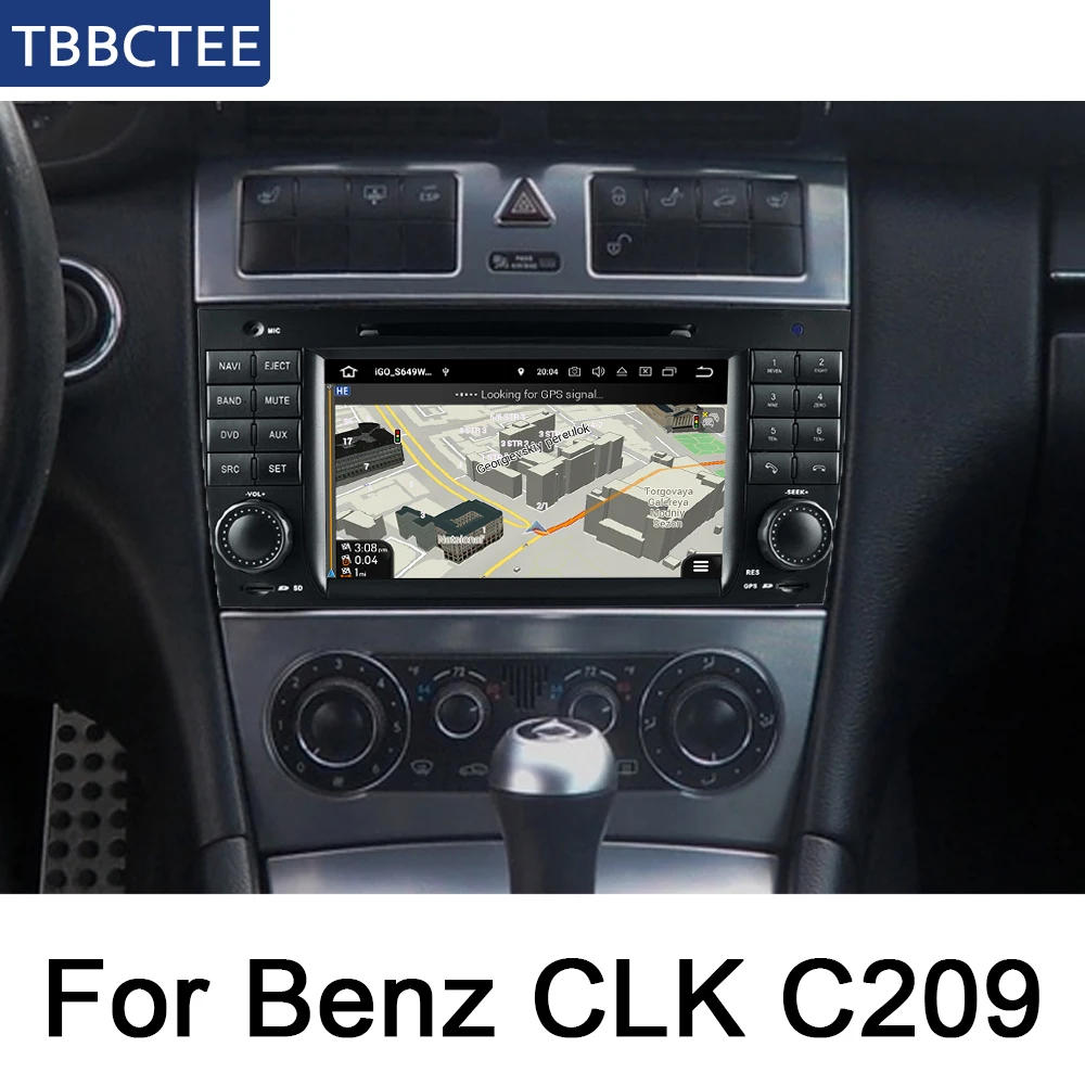Для Mercedes Benz CLK Class C209 A209 2000~ 2010 NTG HD экран андроид мультимедийный проигрыватель gps навигационная карта Автомобильный DVD Радио стерео Wifi