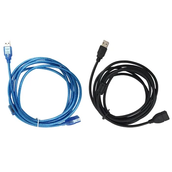 

USB Extension Data Cable 2.0 A Male to A Female Long Cord for Computer