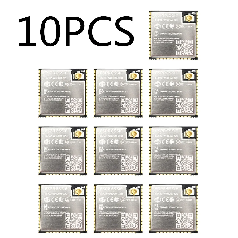 Модуль внешней антенны Espressif 10 шт. модуль SMD ESP32 IPEX флэш память 4 мб/16 мб/с с функцией