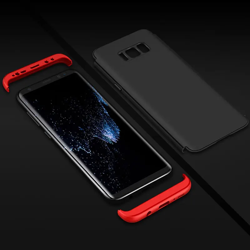 360 полный защитный чехол для телефона Samsung Galaxy S20 S10 S9 S8 плюс S7 край противоударный