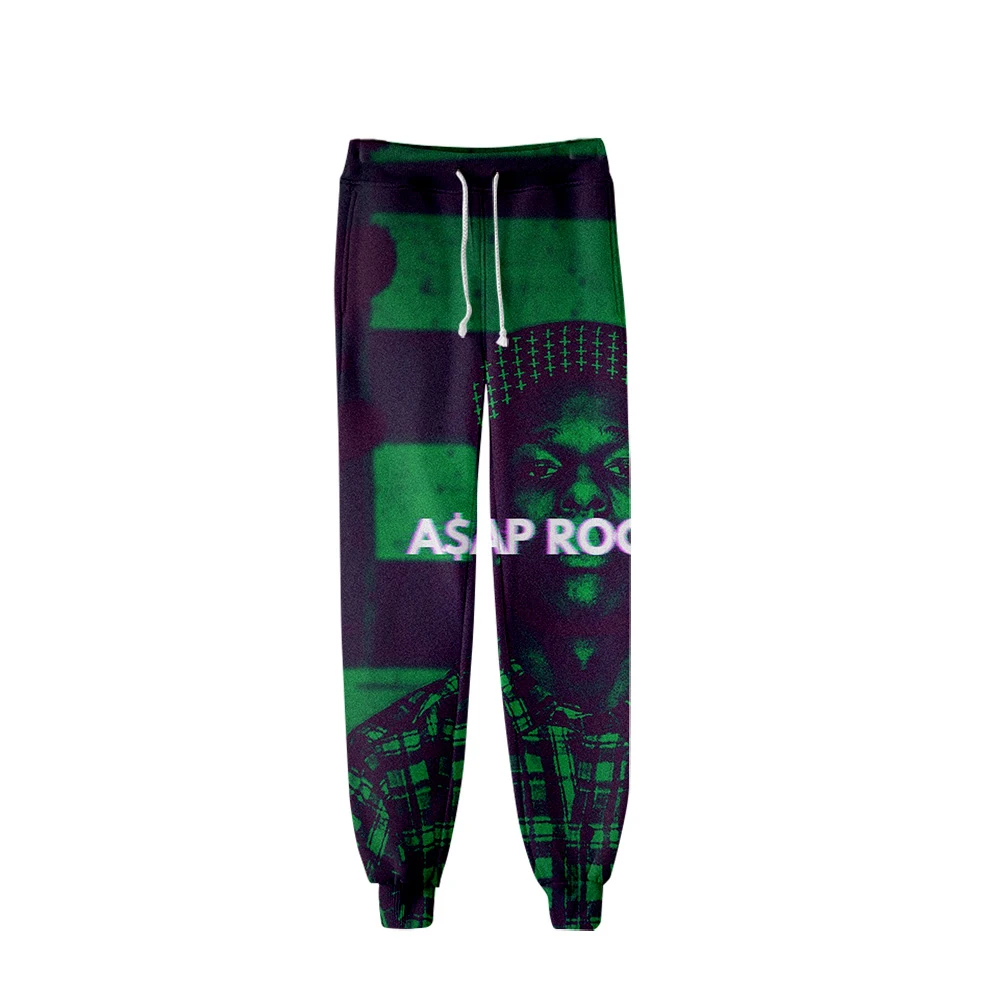 ASAP ROCKY 3D напечатаны Jogger Брюки женские/Мужская модная уличная одежда спортивные брюки harajuku уличная длинные штаны