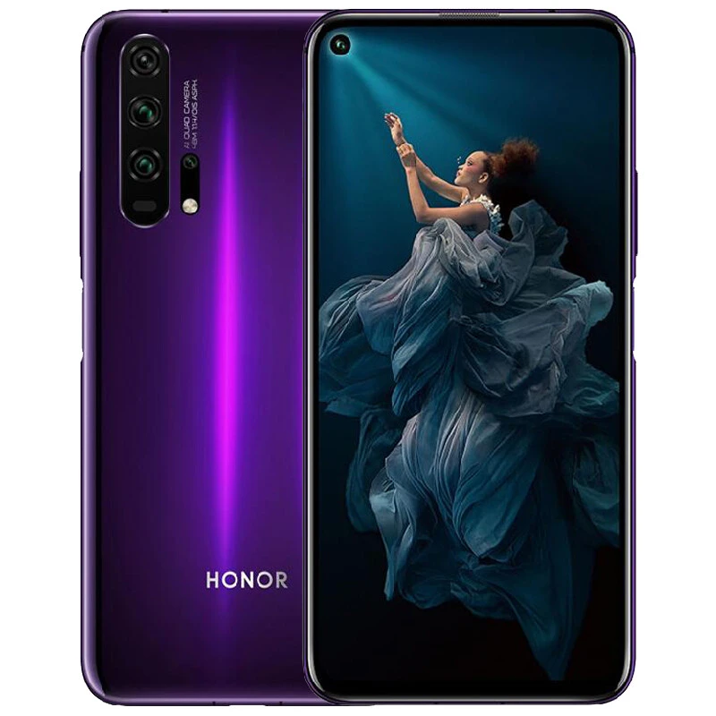Смартфон Honor 20 Pro 8+128 Гб процессор Kirin 980 экран 6.26&quot IPS 2340X108 Android 9 камера 48+32 мп