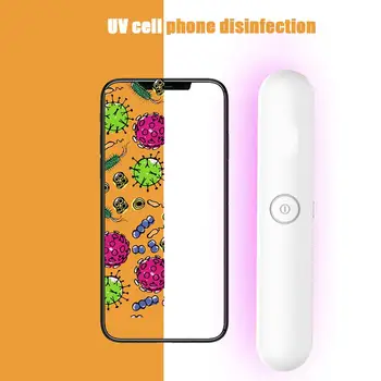 

Handheld 61 seconds UVC Portable UV Disinfection Wand Rechargeable UVC Light Handheld Sanitizer for Home Office