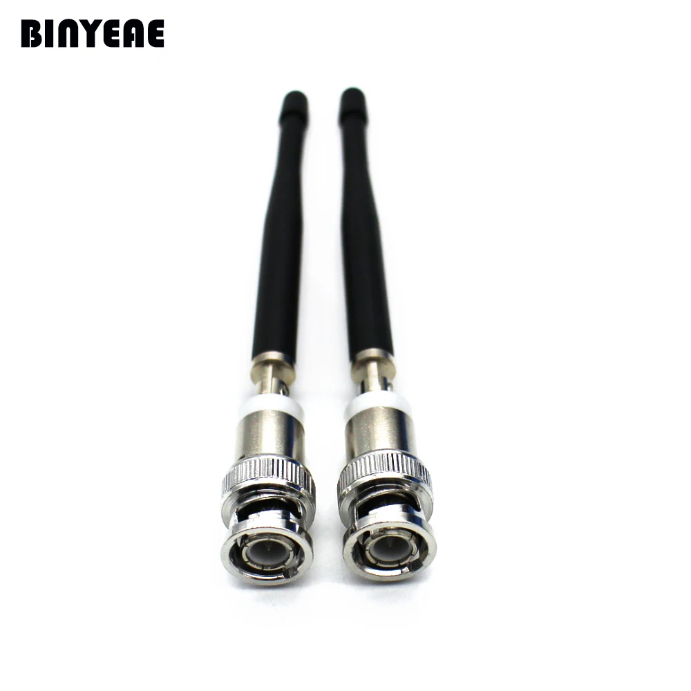 Uxcell a13112100ux0954 130-300MHz BNC Male Connector Wireless Microphone Antenna 22cm Long for TS7200 