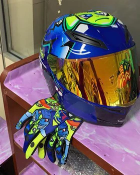 

Motorcycle helmet Full Face viavia shark viavia with big spoiler Motocross Racing Motobike Riding Helmet four season