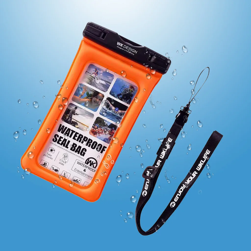 

Sealed Mobile Mobile Swimming Water Bag Cover Floating Waterproof Phone Case Cover For Iphone X / For Samsung Galaxy Note 10 #10