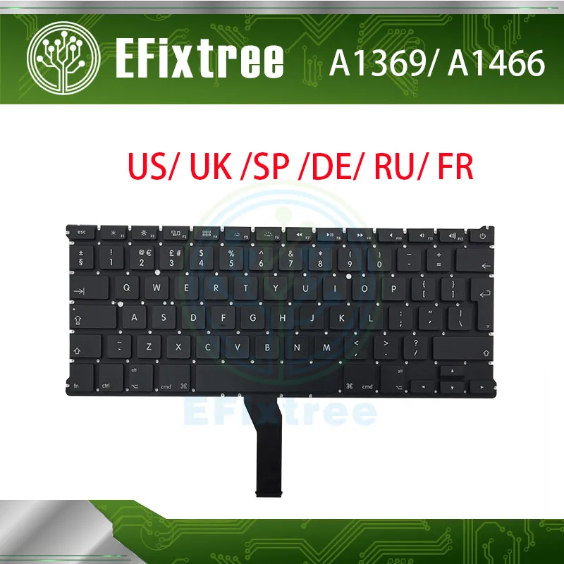 Клавиатура A1466 A1369 SP с испанской раскладкой для Macbook Air 13 3 дюймов раскладка EMC 2469 2559