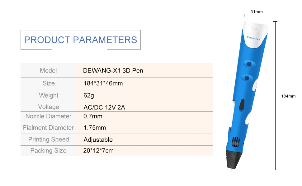 myriwell 3d pen best gift 3d printer pen (4)