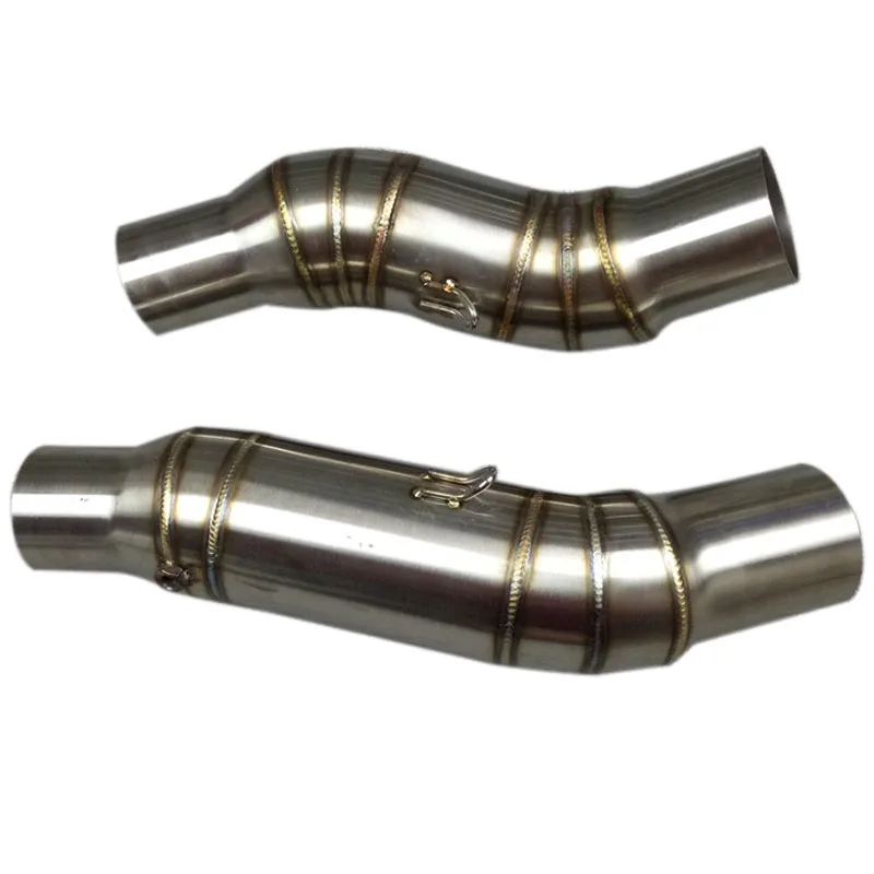 

Motorbike Middle Exhaust Middle Mid Link Pipe Connector for Kawasaki Z1000 2010-2015