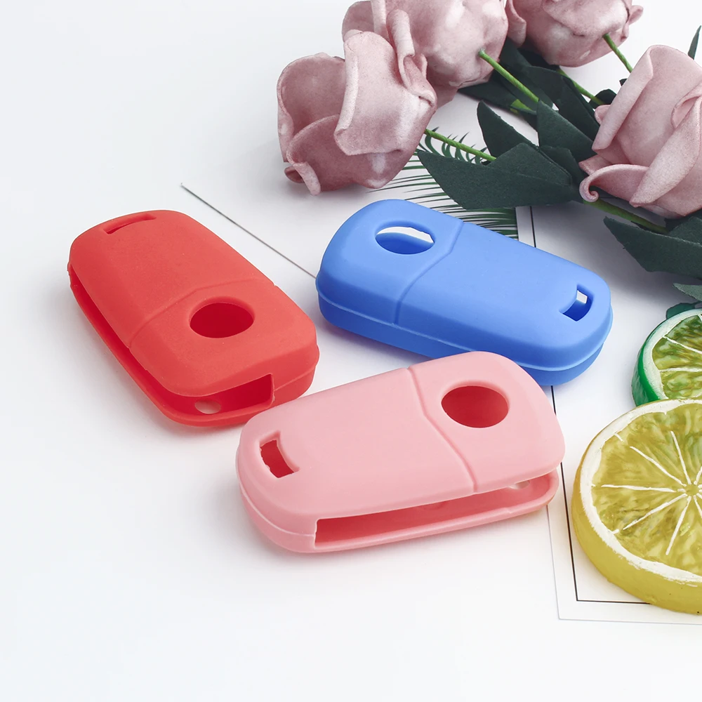 2 Buttons Car key Silicone Cover Protector Holder For Vauxhall Opel Astra H Corsa D Vectra C Zafira Astra Vectra Signum