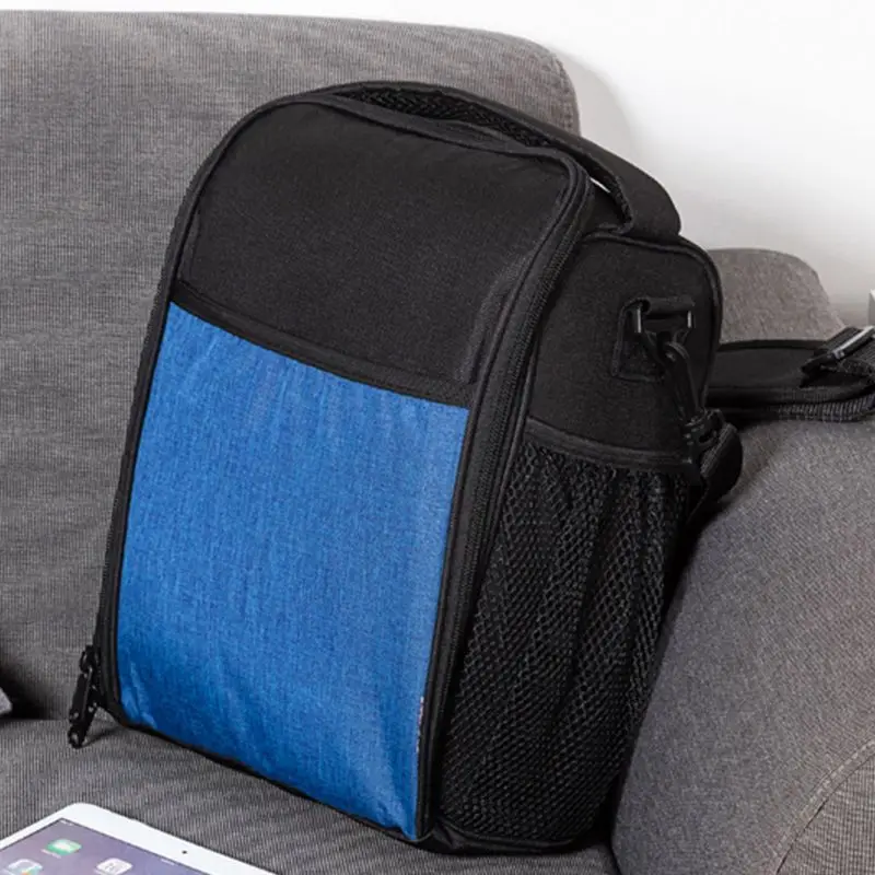 Портативная Изолированная Термосумка-холодильник на плечо для ланч-боксов, сумка для пикника, сумка для хранения, сумка для женщин и мужчин