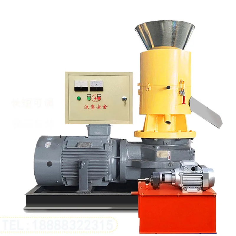 Manual Diesel Engine Pellet Press Biomass Pellet Mill Feed Wood Pellet Machine