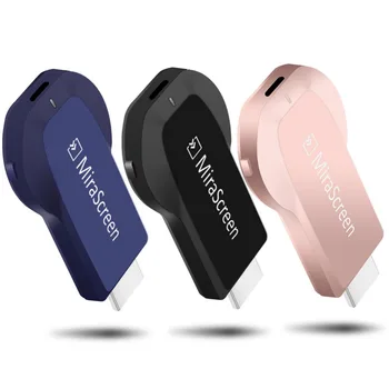 

Mirascreen Smart TV Wireless WiFi HDMI Dongle HD 1080P Video Receiver DLNA Airplay Miracast Screen Mirroring to TV Projector