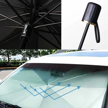 

Car Sun Shade Protector Parasol Auto Front Window Sunshade Covers Car Sun Protector Interior Windshield Protection Accessories