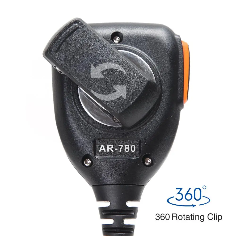 ABBREE AR 780 Водонепроницаемый плеча Динамик микрофон для иди и болтай Walkie Talkie TYT TH
