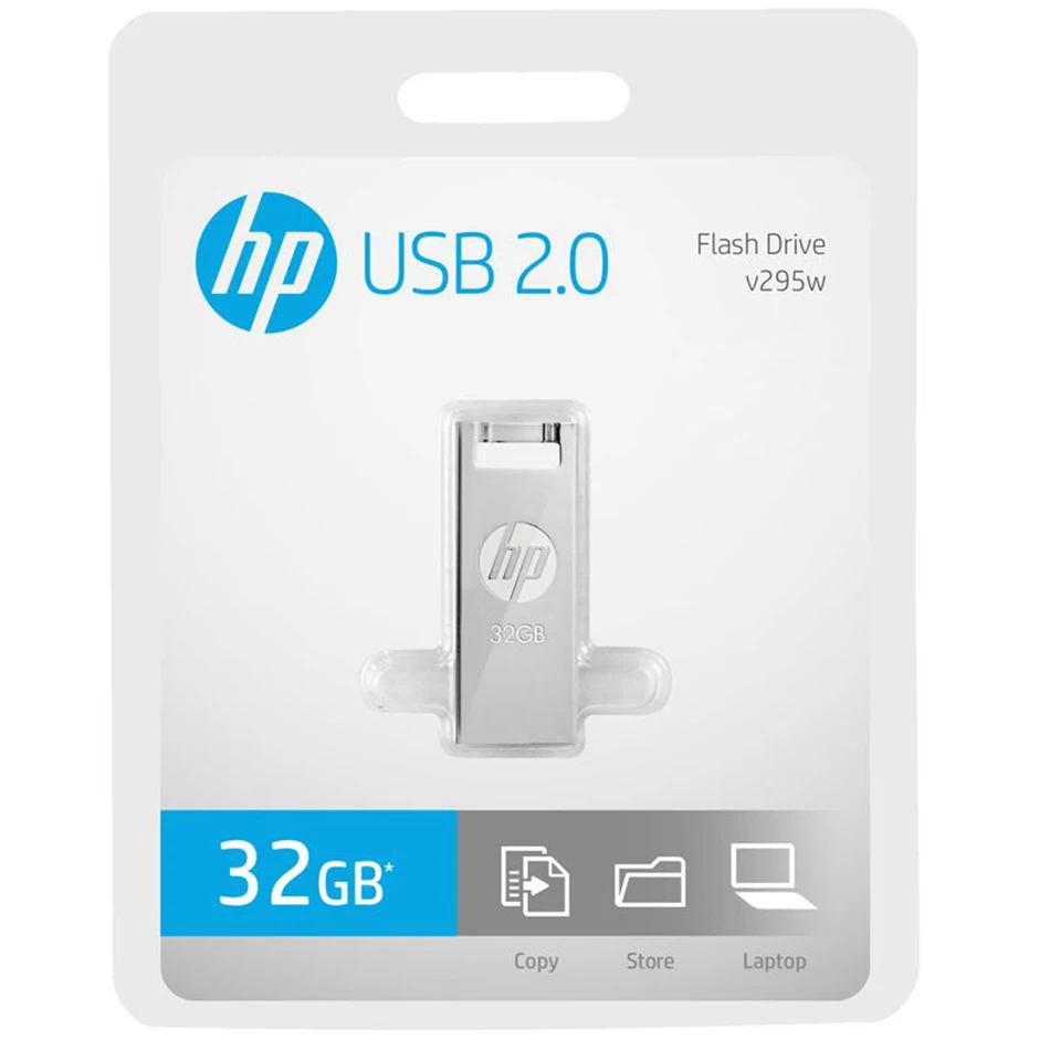 Металлический Мини USB флеш-накопитель hp V295W, память 64 ГБ, 32 ГБ, 16 ГБ, флеш-накопитель, водонепроницаемый, ударопрочный, пыленепроницаемый, для планшета, ПК, смартфона