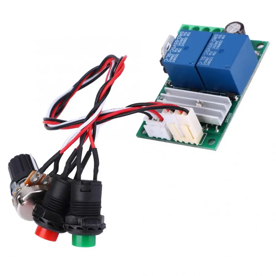 Регулятор Двигателя постоянного тока мотор контроллер PWM переменная Скорость контроллер 6~ 24V 3A CW CCW вращение