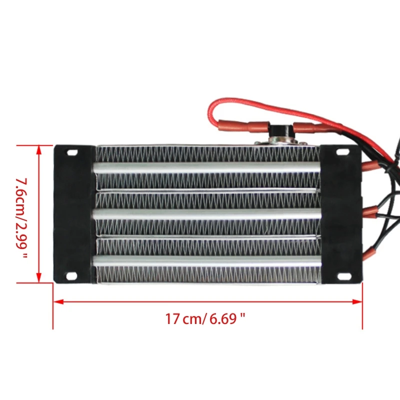 NAJILI Calefactor, 1000W Calefactor Bajo Consumo Cerámico PTC, 3 Modos,  Pequeño Calefactor eléctrico de aire caliente para habitación o escritorio