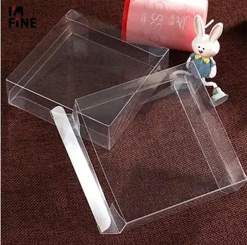 

7.5*7.5*1cm Cheap pvc Box for gift//candy/cosmetic/small transparent clear plastic pvc box packing boxes