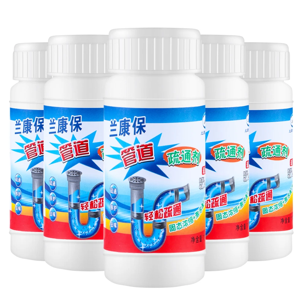 Sewer Pipe Hair Decomposition Cleaning Agent Anti-clogging Agent Through Sewer For Toilet Deodorant Household Clean Accessories