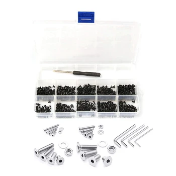 

501Pcs / Box Laptop Screw Set & 884Pcs Hexagon Hex Socket Head Cap Screw Set M2 M3 M4 M5 Stainless Steel
